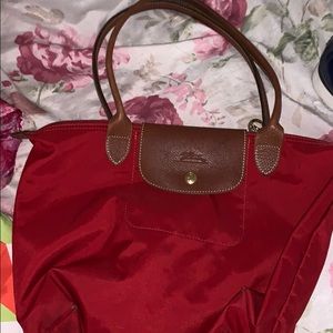 Gently worn small longchamp bag
